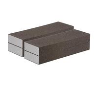 QUARKZMAN 4pcs Moyen Grit Ponçage Éponge Blocs 180-240 Grit Mousse Ponçage Bloc pour Polissage Cuisine Métal Bois Cloison Sèche, 200x70x25mm