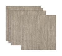 QUARKZMAN 4PCS Panneaux De Contreplaqué Noyer, 12 x 12 x 1/8 Pouce Planche De Bois Non Traitée Légère/Résistante Panneaux De Bois Pour Découpe Laser & Gravure, Peinture, Modèle D'Avion