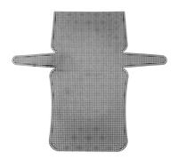 QUARKZMAN 4Pcs Plastique Feuille de Toile Maillée 41,2 cm 16,2" Noir | 6 Comptes, pour la Fabrication de Sacs au Crochet Sac à Bandoulière, Toile Pure pour Broderie, Sac