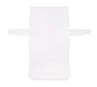 QUARKZMAN 4Pcs Plastique Feuille de Toile Maillée 6 Comptes 50 cm/ 19,7" pour Fabrication de Sacs au Crochet, Sac à Bandoulière, Toile Pure pour Broderie, Sac, Maille au Crochet, Blanc