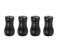 QUARKZMAN 4Pcs Pommes De Cordon, 30mm Glands Pour Stores Rideaux En Plastique, Poids De Tirage De Cordon, Pendantif Pour Stores, Rideaux D'Ombre, Noir