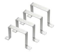 QUARKZMAN 4pcs Support De Connecteur En Forme De U 3.1"x3.1" Pince