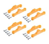 QUARKZMAN 4Pcs Support de refroidissements pour CPU AM5, Support de Dissipateur de Chaleur Durable pour Socket de Carte Mère AM5 avec 8 Vis, Couleur Jaune