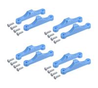 QUARKZMAN 4Pcs Support de refroidissements pour CPU AM5, Support de Dissipateur Thermique Durable pour Socket de Carte Mère AM5 avec 8 Vis, Bleu
