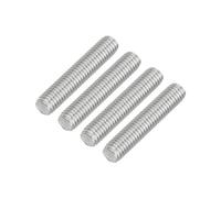 QUARKZMAN 4Pcs Tiges Filetées Entièrement, M8 x 40mm en Acier Inoxydable 304 avec Filetage à Droite pour l'Assemblage de Meubles et de Machines