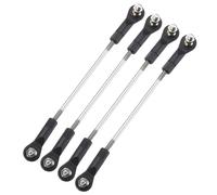 QUARKZMAN 4Pcs Tirants Réglables De Lien De Carrossage, 65mm Tirant De Direction pour Servo avec Têtes Sphériques M3 pour Pièces De Rechange De Voiture RC