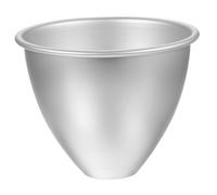 QUARKZMAN 5 Inch Round Aluminum Doll Cake Pan Moule À Gâteau Argenté | Princesse, En Métal Antiadhésif, Pour Cuisine À La Maison, Dessert DIY