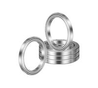 QUARKZMAN 5 Pack 6810ZZ Roulements À Billes À Gorge Profonde, 50 x 65 x 7mm Acier Chromé Double Blindage Pour Moteur Électrique, Électroménager, Machines Industrielles, (ABEC5)