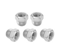QUARKZMAN 5 Pcs Écrous Bouchon M10x1.5mm, 316 Acier Inoxydable Métrique Hexagonal Écrous Bouchon À Tête Bombée, Finition Brillante Pour Luminaires, Machines, Projets DIY