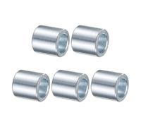 QUARKZMAN 5 Pcs Entretoise En Acier Galvanisé 1/2" Alésage x 3/4" OD x 3/4" Longueur, Bague D'entretoise Non Filetée Finition Lisse, Entretoise Ronde En Métal Pour Vis M12 Boulons