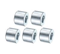 QUARKZMAN 5 Pcs Entretoise En Acier Galvanisé 3/8" Alésage x 3/4" OD x 1/2" Longueur, Bague D'Entretoise Non Filetée Finition Lisse, Entretoise Ronde En Métal Pour Vis M12 Et Boulons