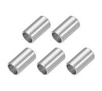 QUARKZMAN 5 Pcs Entretoises en Acier Inoxydable, 8mm ID x 10mm OD x 18mm L Acier Inoxydable 304 Entretoise de Vis à Douille Ronde Non Filetée Rondelle pour 5/16" ou M8 Vis Boulons Écrous