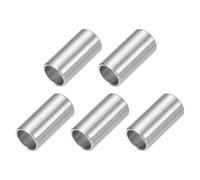 QUARKZMAN 5 Pcs Entretoises en Acier Inoxydable, 8mm ID x 10mm OD x 20mm L Acier Inoxydable 304 Entretoise de Vis à Douille Ronde Non Filetée Rondelle pour 5/16" ou M8 Vis Boulons Écrous
