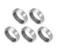 QUARKZMAN 5 Pcs Entretoises en Acier Inoxydable, 8mm ID x 10mm OD x 2mm L Acier Inoxydable 304 Entretoise de Vis à Douille Ronde Non Filetée Rondelle pour 5/16" ou M8 Vis Boulons Écrous