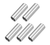 QUARKZMAN 5 Pcs Entretoises en Acier Inoxydable, 8mm ID x 10mm OD x 40mm L Acier Inoxydable 304 Entretoise de Vis à Douille Ronde Non Filetée Rondelle pour 5/16" ou M8 Vis Boulons Écrous