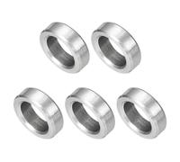 QUARKZMAN 5 Pcs Entretoises en Acier Inoxydable, 8mm ID x 12mm OD x 3mm L Acier Inoxydable 304 Entretoise de Vis à Douille Ronde Non Filetée Rondelle pour 5/16" ou M8 Vis Boulons Écrous