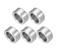 QUARKZMAN 5 Pcs Entretoises en Acier Inoxydable, 8mm ID x 12mm OD x 5mm L Acier Inoxydable 304 Entretoise de Vis à Douille Ronde Non Filetée Rondelle pour 5/16" ou M8 Vis Boulons Écrous