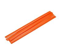 QUARKZMAN 5 Pcs Tiges De Soudage Plastique Orange 9.5mm x 200mm HDPE Bande Plate De Soudage Plastique Pour Réparation Réservoirs D'Eau Palettes Chariots Poubelles Auges(0.4inch x 8inch)
