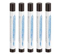 QUARKZMAN 5 Pièces Bâtons De Remplissage, bâtons de remplissage bois, pate a bois rebouchage Pour Bois Crayons De Cire Meubles Réparation De Rayures Et Trous En Bois, Teck Foncé