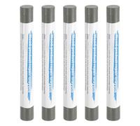 QUARKZMAN 5 Pièces Bâtons De Remplissage, bâtons de remplissage bois, pate a bois rebouchage Pour Bois Crayons De Cire Réparation De Meubles Pour Rayures Et Trous En Bois, Mica Gray