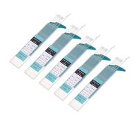 QUARKZMAN 50 Electrodes De Soudage Tungstène TIG 0.04" x 7" Composite Tungstène Pour Soudage Acier Inoxydable Soudage Alliage Aluminium Magnésium, Cyan WS2