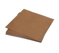 QUARKZMAN 50 Feuilles Origami Papier Double Face Clair Marron 6x6 pouce Carré Feuille pour Art Artisanat Projet, Débutants, Cadeaux Ornementation