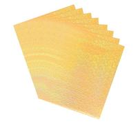 QUARKZMAN 50 Pack Toner Reactive Foil,Deco Foil Transfer Sheets 8.5"x11" A4 Hot Foil Paper pour Laser Printer Scrapbooking Heat Transfer DIY Craft,Golden Dots