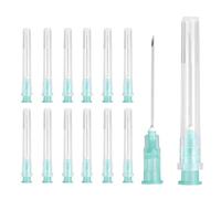 QUARKZMAN 50 Pcs Aiguilles De Distribution 21 Gauge 32 mm, Aiguille De Laboratoire Luer Lock, Embouts En Acier Inoxydable Pour Distribution Industrielle Et Laboratoire Remplissage Encres