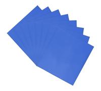 QUARKZMAN 50 Pcs Papier Transfert à Chaud Bleu Foncé Réactives au Toner, Feuilles Décoratives 21cm x 29.7cm A4 pour Imprimante Laser, Scrapbooking, Transfert Thermique, Loisirs Créatifs