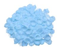 QUARKZMAN 5000 Pcs Petale de Rose Artificielle en Soie pour Mariage de Fleurs Artificielles en Vrac pour Confettis de Noces (Bleu Clair)