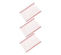 QUARKZMAN 5000pcs Standard Tagging Gun Fasteners 75mm Tagging Barbs Pins PP Plastic Tag Pour Price Tagging Gun, Clothing Tags Gun Attachments Pour Clothes Bag Fabric, Red