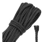 QUARKZMAN 50Ft Corde Tressée De Pêche, 1500lb 3.5mm Diamètre Corde Paracorde Multifonction Utilitaire Ligne De Cerf-Volant Ligne De Moulinet À Vent Camping, Montgolfière, Survie en Plein