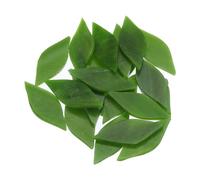 QUARKZMAN 50g de Feuilles de Mosaïque en Verre Teinté 15mm x 38mm en Vrac pour Projets Artisanaux DIY