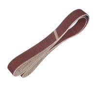 QUARKZMAN 50mm x 1829mm Bandes À Poncer, 3 Pcs 36 Grains Bande Abrasive en Oxyde D'Aluminium pour Travail du Bois, Polissage du Métal, Affûteuse de Couteaux
