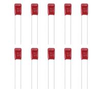 QUARKZMAN 50pcs Condensateur CBB22 100V 105J 1UF Condensateurs À Film Polypropylène Métallisé