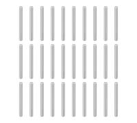 QUARKZMAN 50pcs Goujons Cylindriques M2(2mm) x 22mm En Acier Inoxydable 304 Éléments De Fixation Pour Étagères Supports D'Étagères Pour Meubles En Bois Dispositifs Métalliques, Argenté
