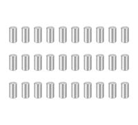 QUARKZMAN 50pcs Goujons Cylindriques M5(5mm) x 12mm En Acier Inoxydable 304 Cheville De Reglage Tige De Fixation Pour Meubles En Bois Elements De Fixation Pour Dispositifs, Argent