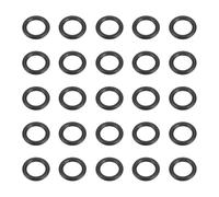 QUARKZMAN 50pcs Joints Toriques 10.5mm DE 6.5mm DI 2mm Epaisseur Métrique