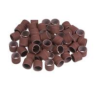 QUARKZMAN 50pcs Ponçage Tambours 1/2" Mini Ponçage Manchons 400 Grain | Ponçage Bandes, Pour Tambour Ponceuse Rotative Outils
