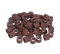 QUARKZMAN 50pcs Ponçage Tambours 1/2 pouce Mini Ponçage Manchons 120 Grain Ponçage Bandes pour Tambour Ponceuse Rotative Outils