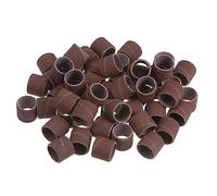 QUARKZMAN 50pcs Ponçage Tambours 1/2 pouce Mini Ponçage Manchons 320 Grain Ponçage Bandes pour Tambour Ponceuse Rotative Outils