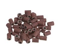 QUARKZMAN 50pcs Ponçage Tambours 1/4 pouce Mini Ponçage Manchons 240 Grain Ponçage Bandes pour Tambour Ponceuse Rotative Outils