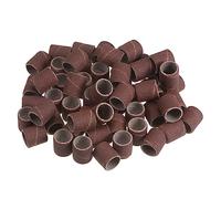 QUARKZMAN 50pcs Ponçage Tambours 3/8 pouce Mini Ponçage Manchons 240 Grain Ponçage Bandes pour Tambour Ponceuse Rotative Outils