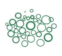 QUARKZMAN 595 Pièces Kit Assortiment Joint Torique 3-22mm Nitrile Caoutchouc Assortiment Joints Toriques Pour Plomberie Automobile Mécanique Électrique Réparation Cylindre, Vert