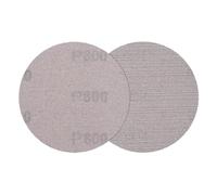 QUARKZMAN 5pcs 125mm Disque de Ponçage à Mailles Papier de Verre 800 Grits | Sans Poussière pour Plâtre de Mur et Sol