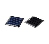 QUARKZMAN 5pcs 30mm x 36mm 2V 60mA, 5pcs 40mm x 40mm 2V 40mA Poly Mini Solaire Cellule Panneau Module Bricolage pour Lumière Chargeur
