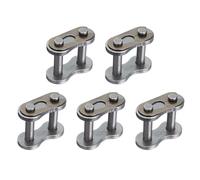 QUARKZMAN 5Pcs #60H DIN/ISO 12AH Maillon De Jonction Standard Pas De 3/4" | Pour Chaîne À Rouleaux, Maillon D'Assemblage Fendu Standard, En Acier Au Carbone