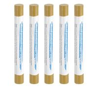 QUARKZMAN 5pcs Bâtons De Remplissage Pour Bois Crayons De Cire Pour Réparation De Meubles Pour Rayures Et Trous, Dark Oak