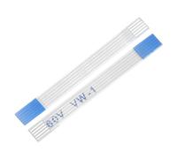 QUARKZMAN 5pcs Câble Plat Flexible FFC, 5 Broches Pas De 0.5 mm 30mm FPC FFC Câble Ruban Flexible Pour LCD TV Autoradio Lecteur DVD Ordinateur Portable (Type B)