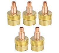 QUARKZMAN 5Pcs Corps De Bague À Lentille À Gaz 995795S 1/8" Kit Consommables Pour Chalumeau À Soudage TIG Pour Chalumeau À Soudage TIG WP-17/18/26 Series